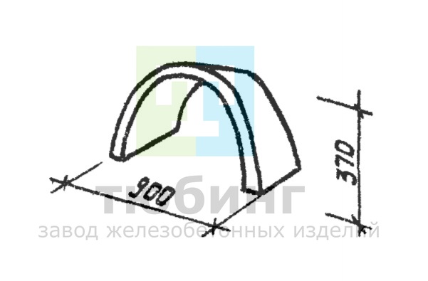 Арка МЖ-2-1 по ТП 310-4-1