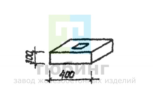 Фундамент МЖ-3-6 по ТП 310-4-1